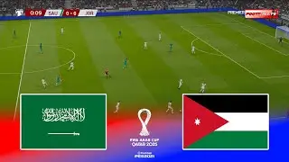 🔴SAUDI ARABIA vs JORDAN - FIFA Arab Cup 2025 | Pes 21 Gameplay | السعودية ضد الأردن