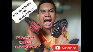 Unboxing, Review, & Testing: Best Power Tools for RC CARS (Cordless Screw) Aotou 36V