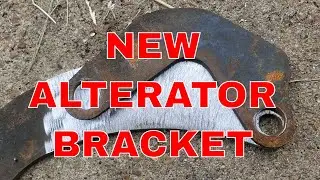 How To Make A Homemade Bracket To Fix Your 1985 Dodge D150's Alternator