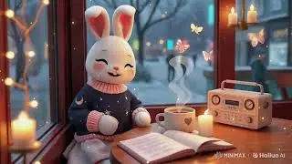 🎵 Winter Whispers: LOFI Latte Vibes for Cozy Souls ❄☕ &ndash; Lofi Cute Kawaii Music 💗