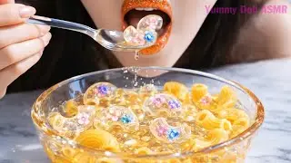 ASMR Glass Mac & Cheese | Satisfying Glass Mac & Cheese 🧀💎