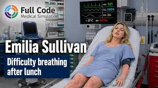 Full Code Medical Simulation #EM-13 🏥 - Difficulty breathing after lunch