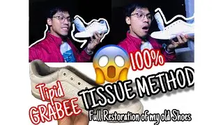 Full Restoration of my OLD SHOES USING TISSUE METHOD 100% Legit