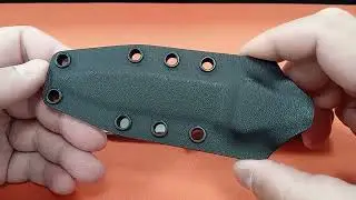 How to break in a tight kydex sheath.