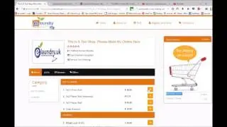 elaundry how to use website www.elaundry.uk