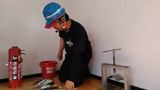 消火器内部点検（加圧式粉末消火器20型）fire extinguisher ～小林消防設備　福岡県豊前市　全類消防設備士　第二種電気工事士　経営学修士～