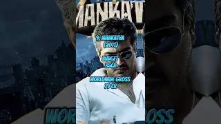 Top 10 | Thala Ajith Kumar Highest Grossing Movies 😲❤️&zwj;🔥#shorts #thala #ajith #movies #ytshorts