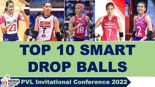 TOP 10 SMART DROP BALLS | PVL INVITATIONAL CONFERENCE 2022