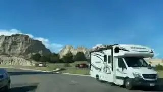 Time lapse of Badlands Loop Road