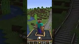 I added a train in my Minecraft #minecraft #gaming #shorts
