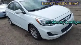 KMHCT4AE2DU280665 Hyundai Accent Gls 2013 2013
