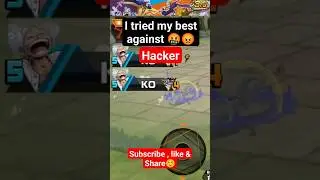 🤯I played against 'HACKER'  One Piece Bountyrush | #onepiece #opbr #luffygear5  #bountyrush #shanks