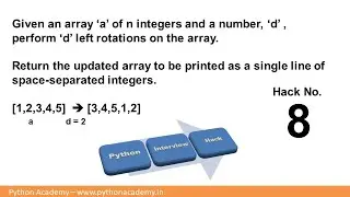 8 | PIH |Array Rotation