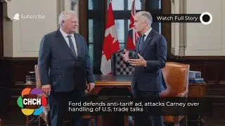 Ford защищает антитарифную рекламу и критикует Карни за его подход к торговым переговорам в США