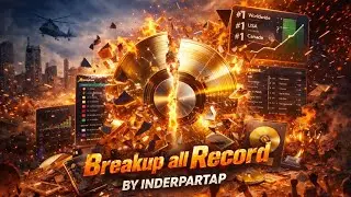BREAKUP ALL RECORD(OFFICIAL VISUAL AUDIO):INDERPARTAP|NEW PUNJABI SONG 2025 | LATEST PUNJABI SONG|