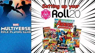 Setting up Roll20 for your Marvel Multiverse RPG