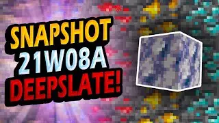 ✅ 1.17 Snapshot 21W08A 👉 DEEPSLATE, NUEVOS ORES, BASALTO Y M&Aacute;S - Minecraft