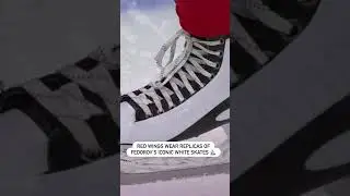 Red Wings Wear Replicas Of Federov's Iconic White Skates