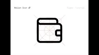How to design the Wallet icon in Figma | Step-by-step Tutorial