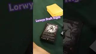Had a great time last night! Love the new set! #mtg #draftnight #lorwyn #dnd