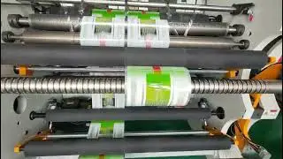 SLC Series Plastic Film BOPP PVC PE Roll Slitting Rewinding Machine For Flexible Packaging
