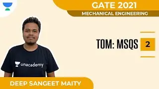 Theory of Machines: MSQs - 2 | Mechanical | GATE 2021 | Deep Sangeet Maity