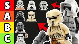 Rating EVERY Lego Star Wars Imperial Trooper Minifigure (70+ Minifigures!)