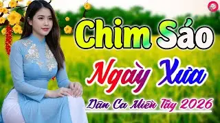 Chim Sáo Ngày Xưa, Chiều Qua Phà Hậu Giang - LK Dân Ca Trữ Tình Ngọt Ngào - Nhạc Quê Hương Miền Tây