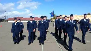 Del Campo CA-863 AFJROTC Unarmend Regulation Drill @ Titan Drill Meet 2014