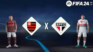 FIFA 24 - Flamengo vs S&atilde;o Paulo | Gameplay PS5  [4K 60FPS] Brasileir&atilde;o 2024