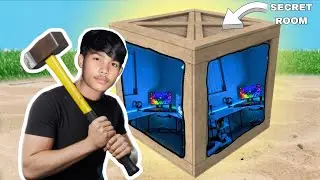 ll MAKING SECRET GAMING ROOM 😍 ll CRAZY HR HUNTER ll #secretroom #viralvideo
