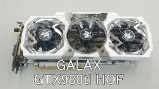 GALAX GTX980ti HOF  DSR on WoWS