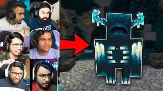 Indian Gamers React to Meeting Warden for the First Time in MINECRAFT