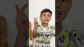 Toothbrush Poem | Poem for Class UKG | 6 year old boy reciting poem #kidslearning