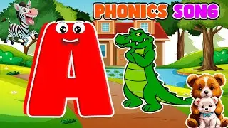 ABC Phonics Song | Nursery ABC Panda Songs | Educational YouTube Videos | Sing Along Phonics Sounds
