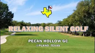 Peaceful silent golf at Pecan Hollow GC &ndash; Best municipal GC in North East DFW #golf  #골프 #골프장