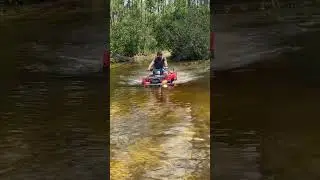2022 Honda Rancher 420 going deep no snorkel - atv mechanic
