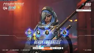 70% Accuracy! 22K Heals! Gale Ana Overwatch 2 Season 8 Gameplay Top 500