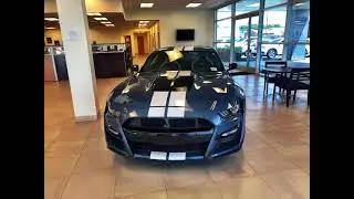 Car Dealer Drives A Shelby Into The Showroom -gt500 Shelby-2021 Mustang Shelby #ford #fordmustang