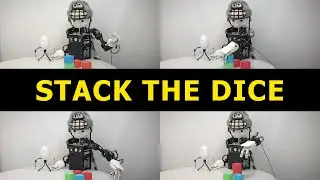 Stack The Dice &ndash; Speech-controlled Intelligent Spatial Reasoning Using The Nico Robot