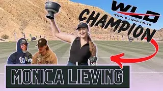 World Long Drive Mesquite Champ! Monica Lieving