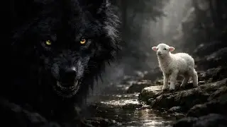 The Wolf Was Never Seeking Justice |  A Dark Fable About Power and Truth .