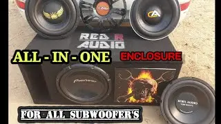 All Rounder Enclosure For All Subwoofer// best Enclosure