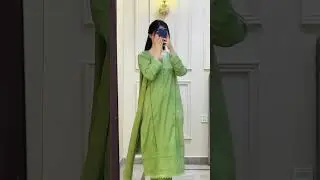 3 piece unique design for girls trouser with long shirt👚 @Fariblogger
