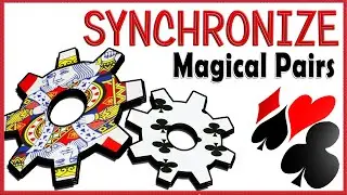 Matching Cards in Sync - Card Trick Idea - Learn Close up Magic Tutorial
