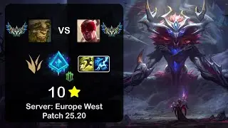Ivern Jungle vs Lee Sin - EUW Challenger - Patch 25.20