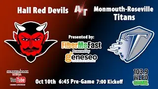 Hall Red Devils at Monmouth-Roseville Titans High School Football Live Stream