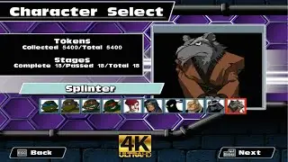 TMNT Mutant Melee Advantures Splinter  Full All Prize (4kGame-2026 Game)