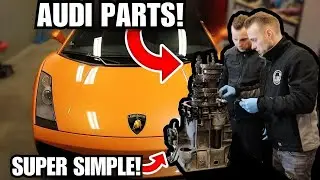 Building My Own Lamborghini Gearbox!