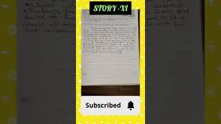 The man who wish to be perfect story writing//Class xi second semester//Essay types question .